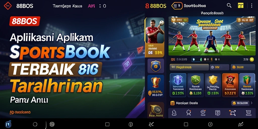 Tampilan menarik dari gameplay Sportsbook 88BOS.