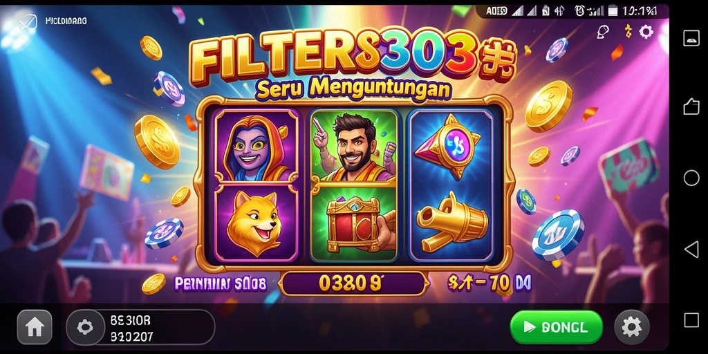 Gameplay menakjubkan dari game Slot FILTER303 yang penuh warna.