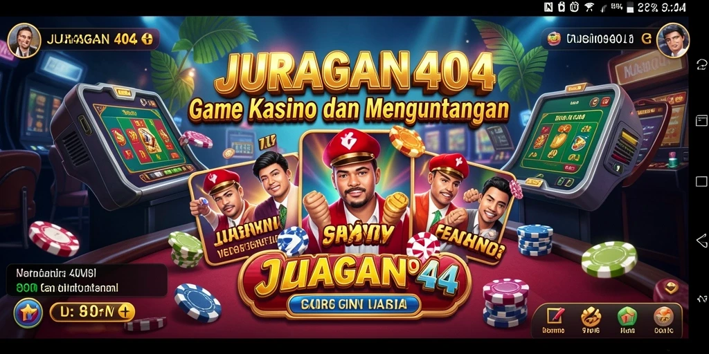 Tampilan menarik dari gameplay Kasino di JURAGAN404.