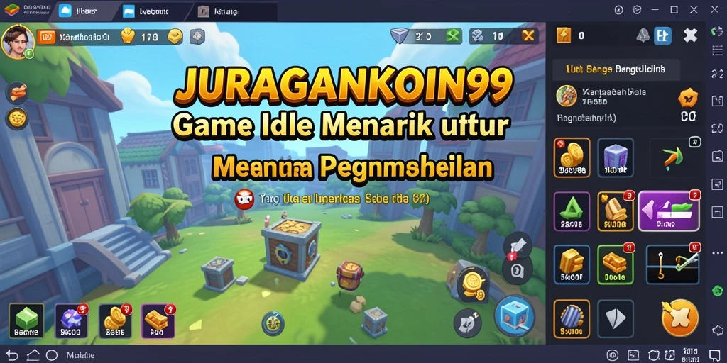 Tampilan gameplay JURAGANKOIN99 yang seru dan menarik.
