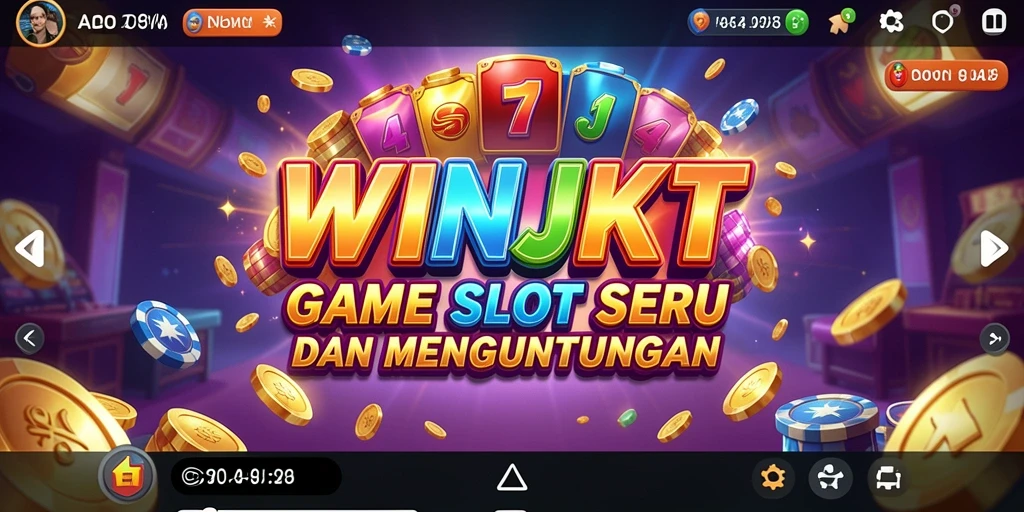 Tampilan gameplay mendebarkan dari aplikasi Slot WINJKT.